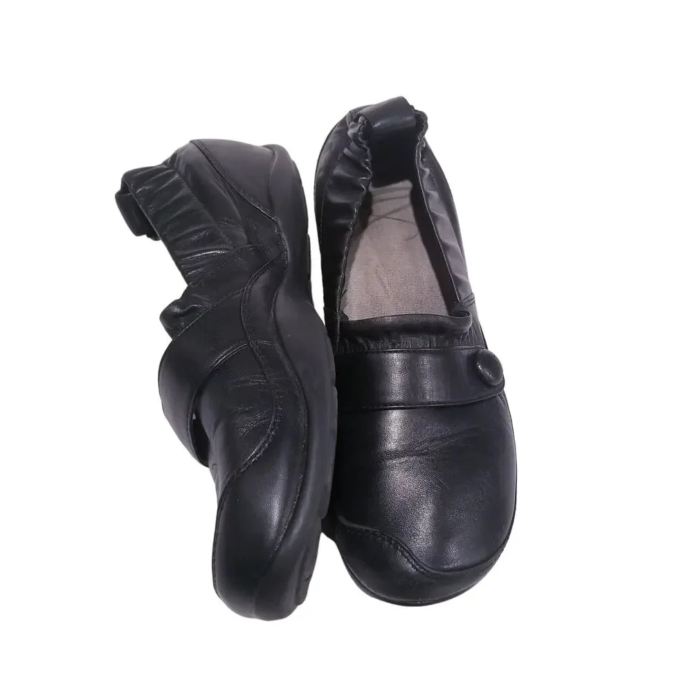 Dansko black leather
